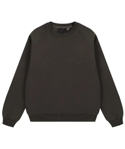 Designer Men's Hoodies Sweatshirts Fleece Crewneck Oversized Cut-Out Pullover Solid Cotton Knitted Autumn Overshirt S-XL