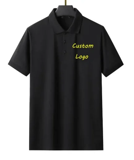 Luxury Polo Shirts Cotton Seamless Summer Business Attire Group Uniforms Workwear