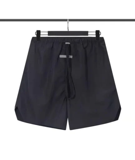 Unisex Summer Trendy Brand Breathe Casual Nylon Five-Point Reflective Shorts  Elastic Waist for Men Women